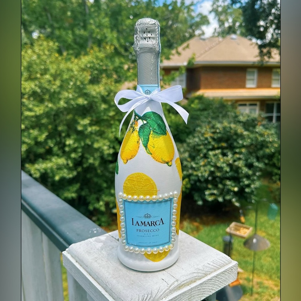 Decorated Lamarca Bottle